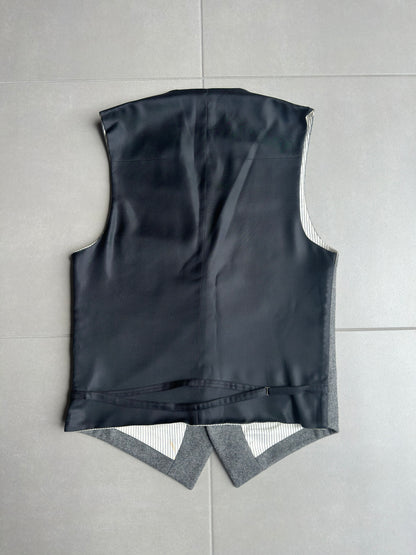 Dior homme AW02 “reflexion” cashmere/wool vest