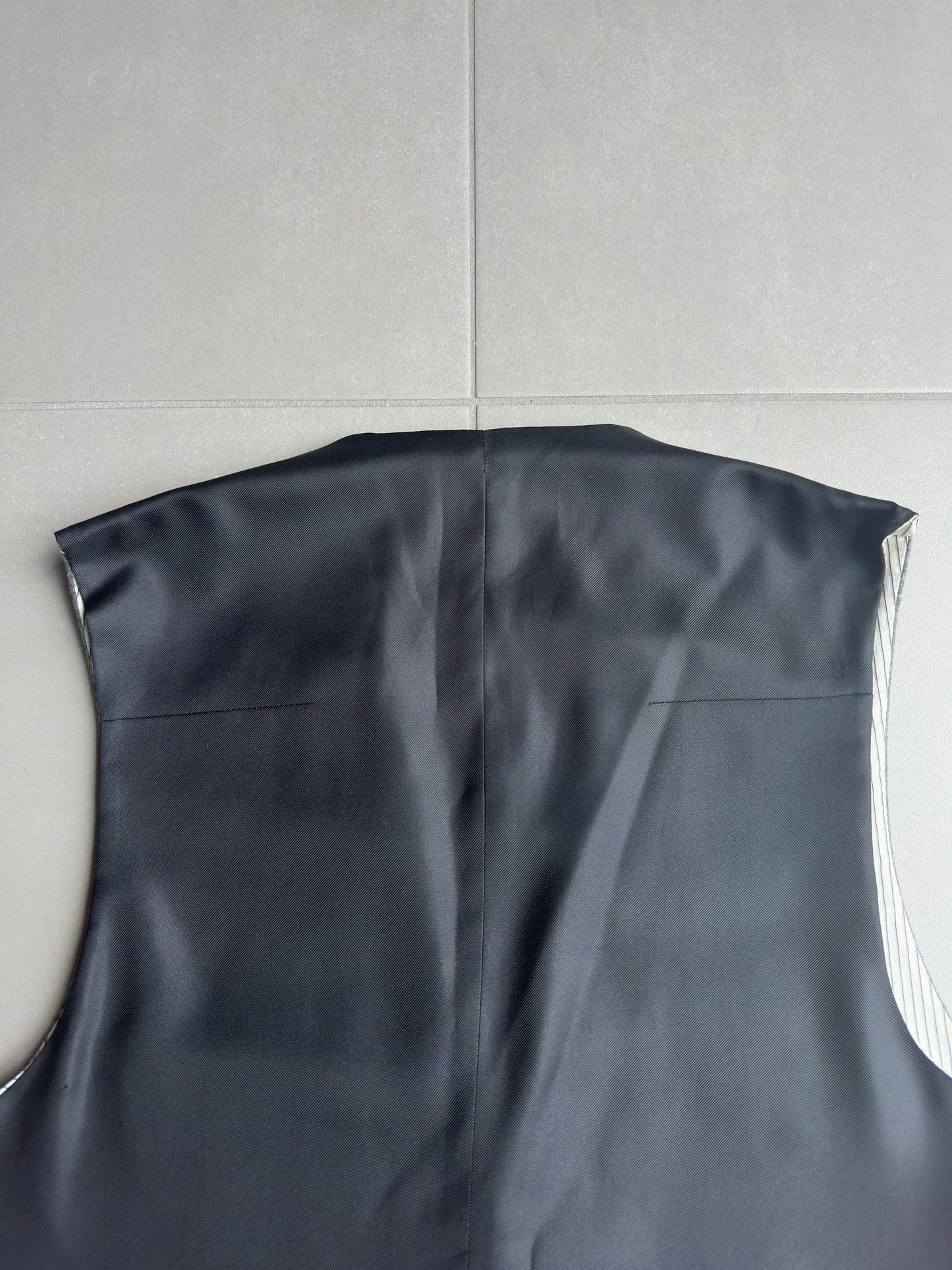Dior homme AW02 “reflexion” cashmere/wool vest