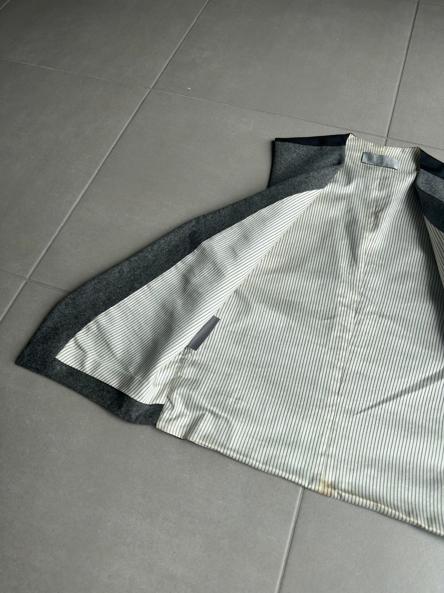 Dior homme AW02 “reflexion” cashmere/wool vest