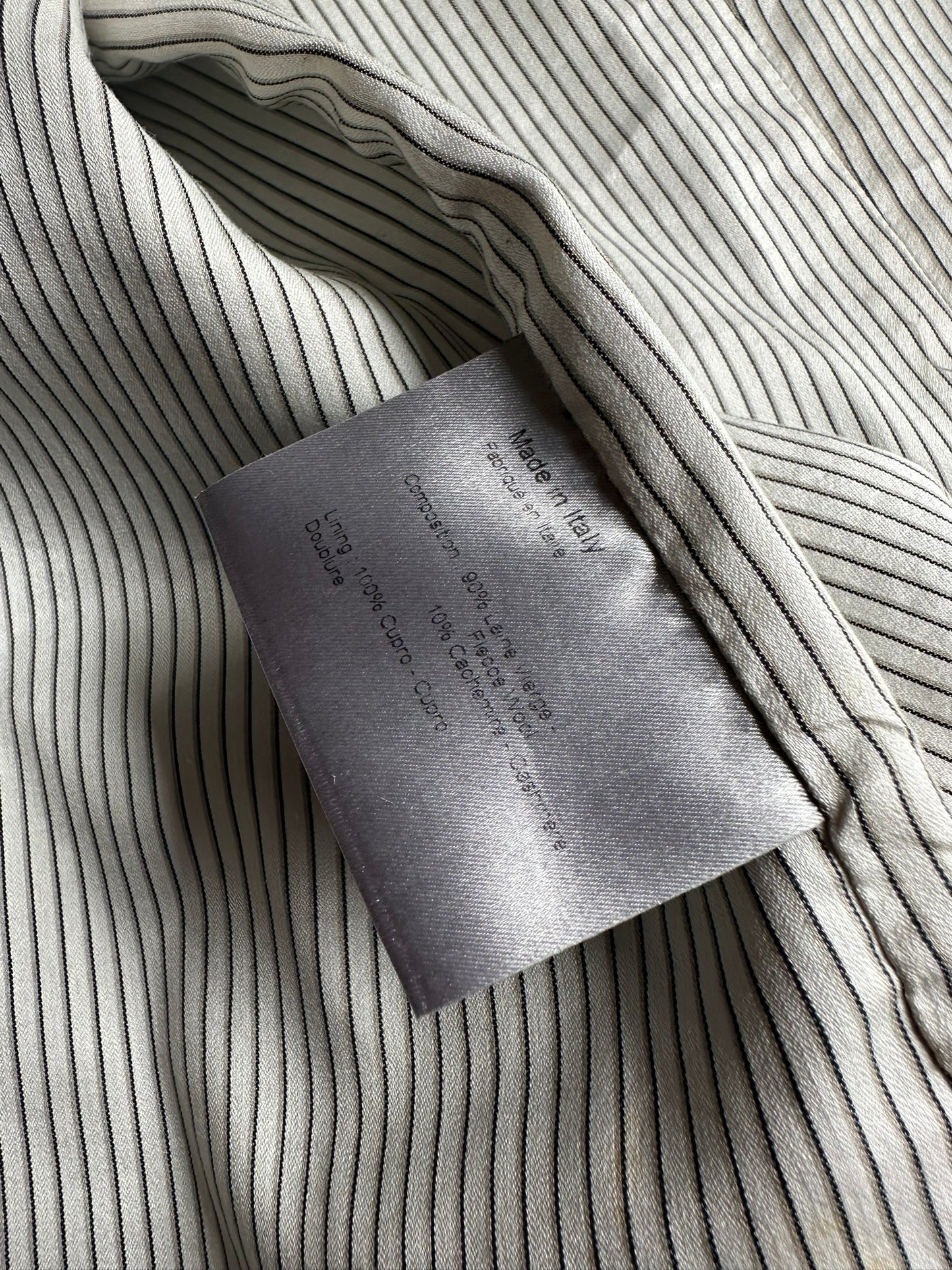 Dior homme AW02 “reflexion” cashmere/wool vest