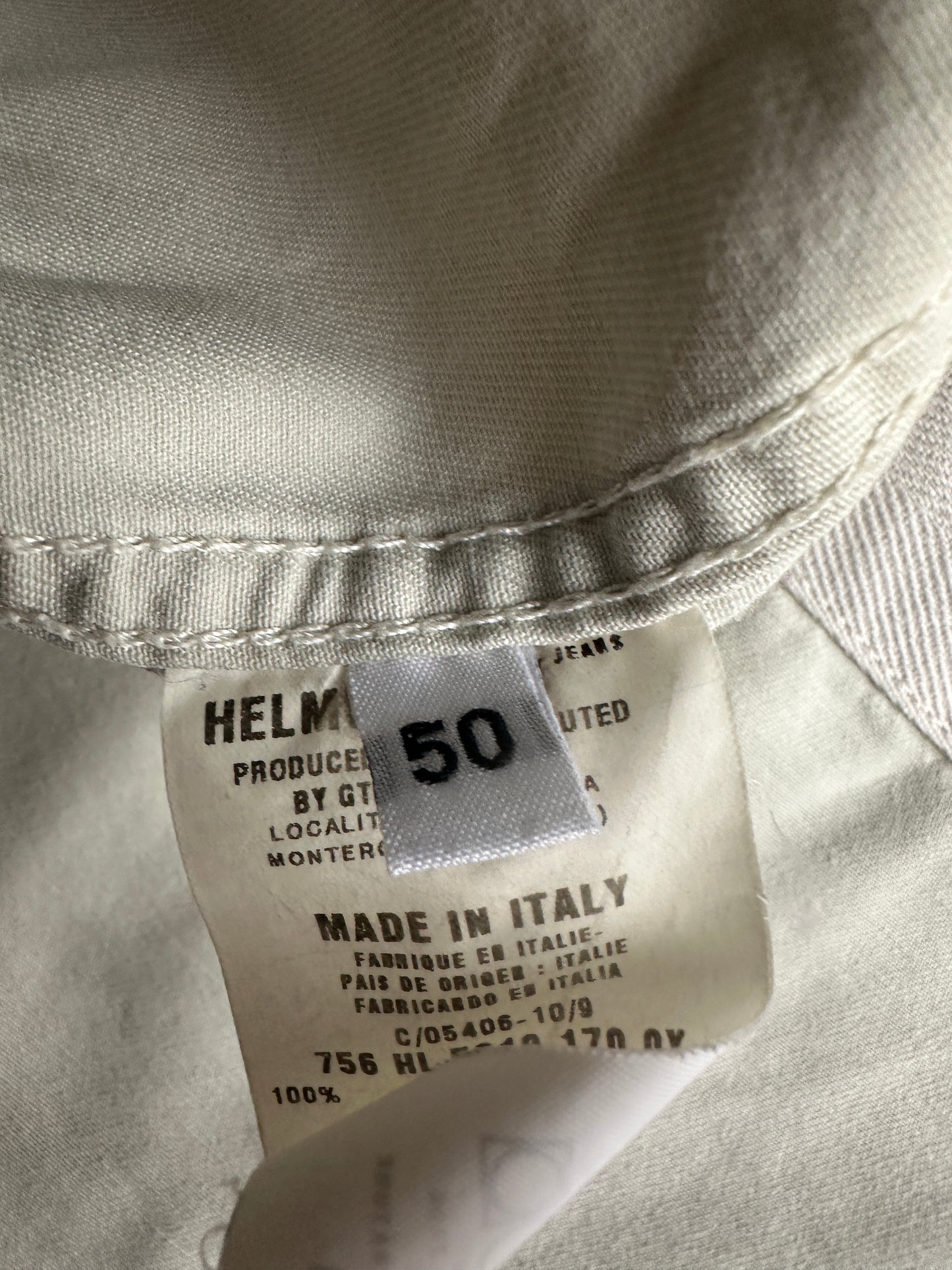 Helmut Lang SS2000 bondage one pocket blouson jacket