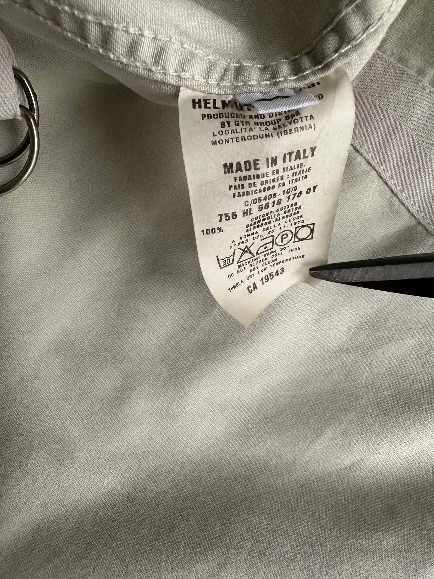 Helmut Lang SS2000 bondage one pocket blouson jacket