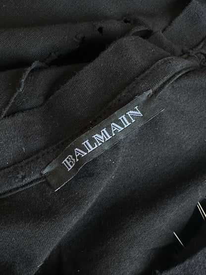Balmain SS11 Safety pin destroyed t-shirt