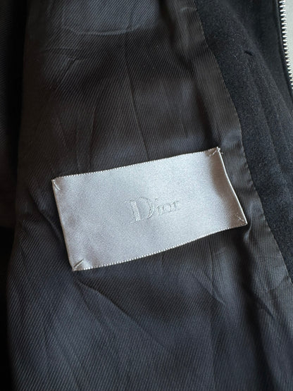 Dior Homme AW04 “VOTC” wool/cashmere leather bomber jacket