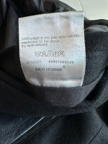 Dior Homme AW04 “VOTC” wool/cashmere leather bomber jacket