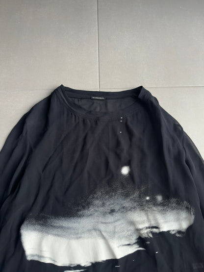 Ann Demeulemeester AW03 sunset long-sleeved shirt