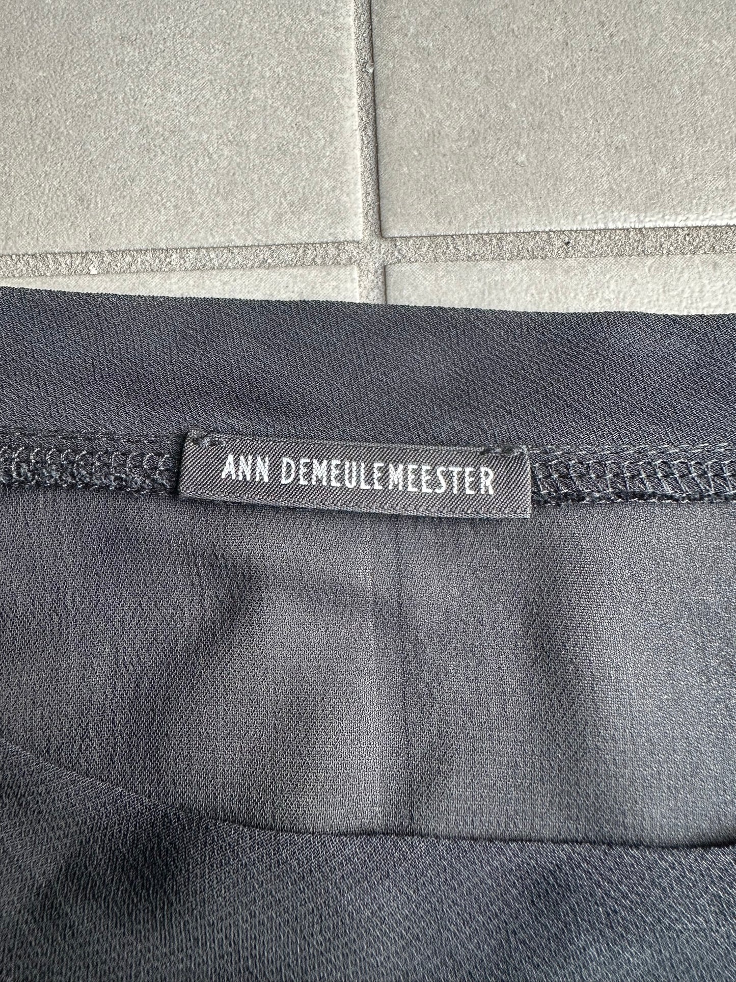 Ann Demeulemeester AW03 sunset long-sleeved shirt