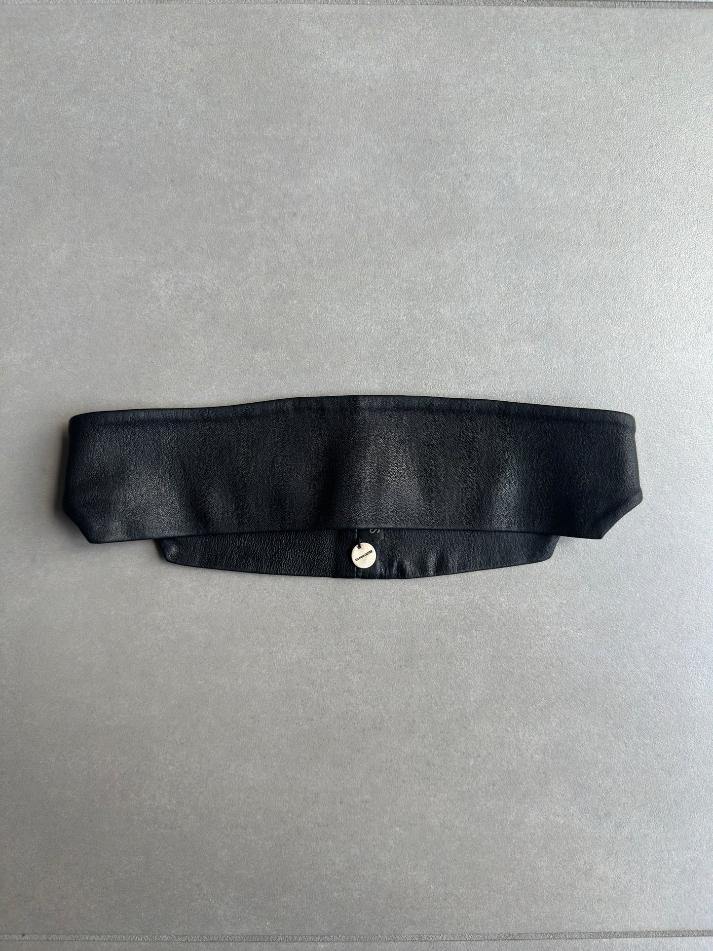 Ann Demeulemeester SS2010 leather headband