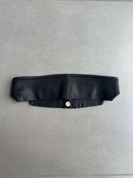 Ann Demeulemeester SS2010 leather headband