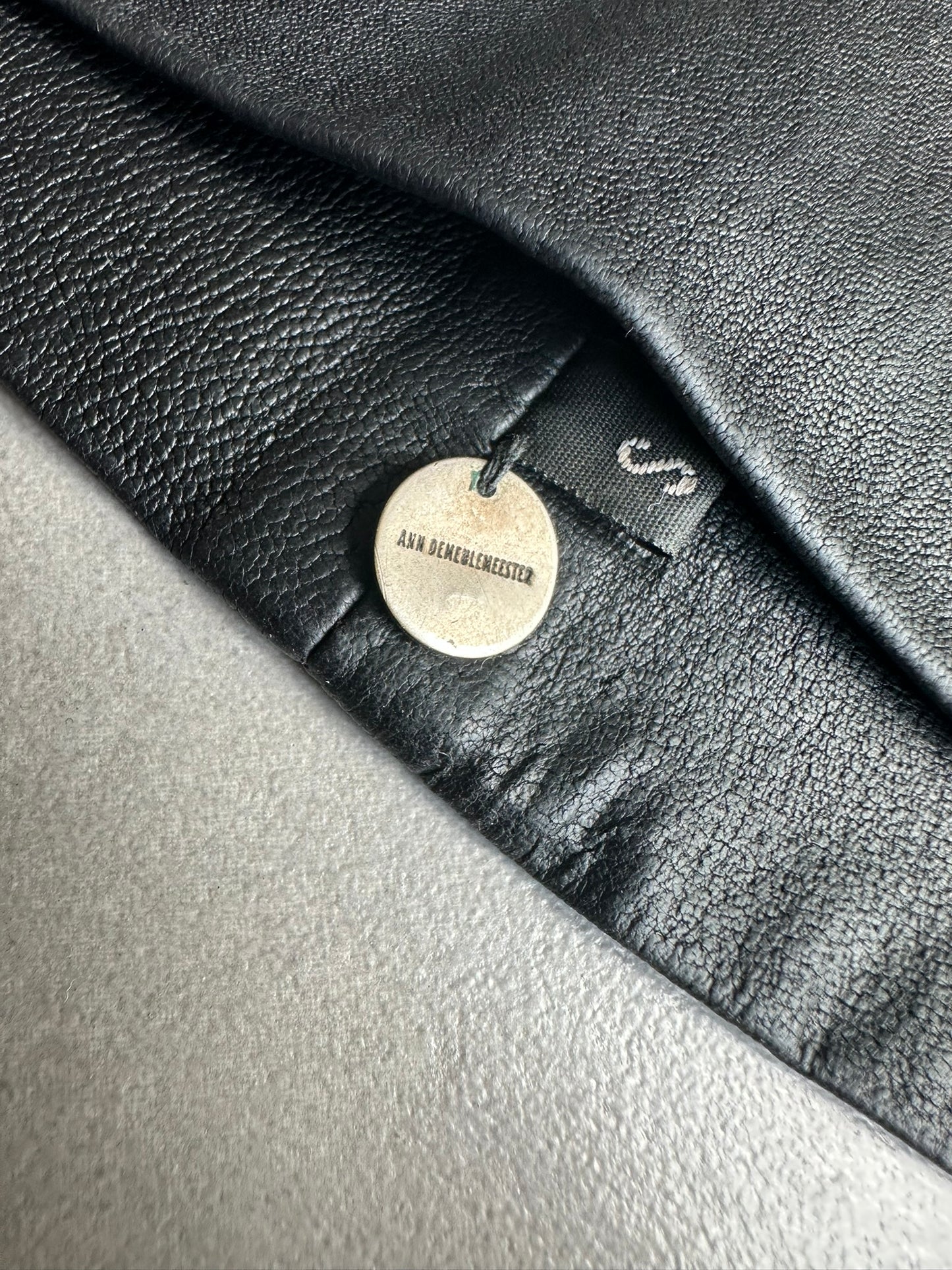 Ann Demeulemeester SS2010 leather headband