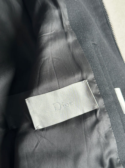 Dior Homme AW04 “VOTC” wool/cashmere leather bomber jacket