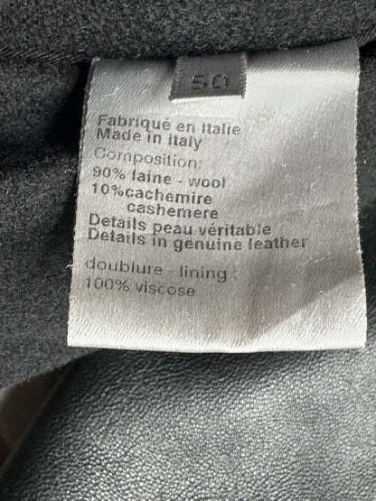 Dior Homme AW04 “VOTC” wool/cashmere leather bomber jacket