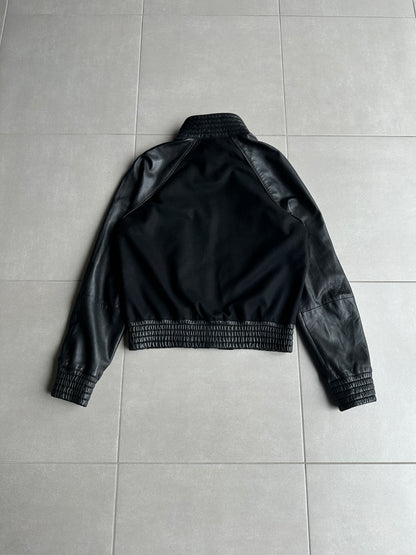 Dior Homme AW04 “VOTC” wool/cashmere leather bomber jacket