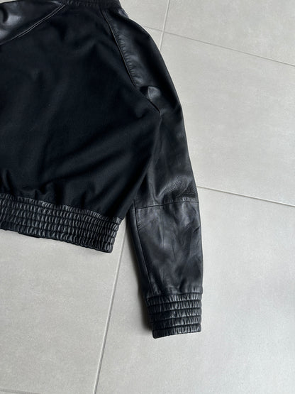 Dior Homme AW04 “VOTC” wool/cashmere leather bomber jacket