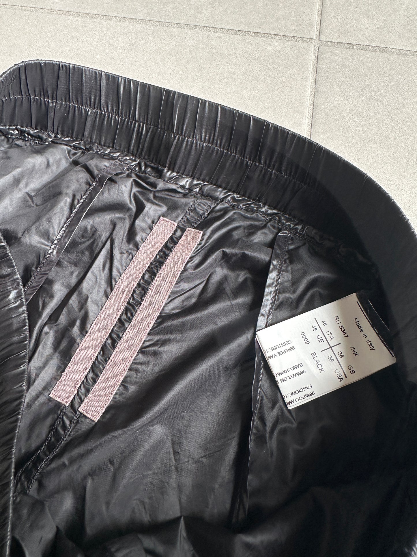 Rick Owens SS13 “Island” zipper pod shorts
