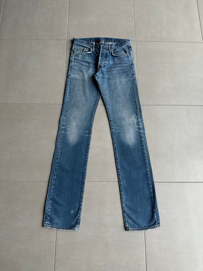 Dior homme AW06 washed clawmark jeans