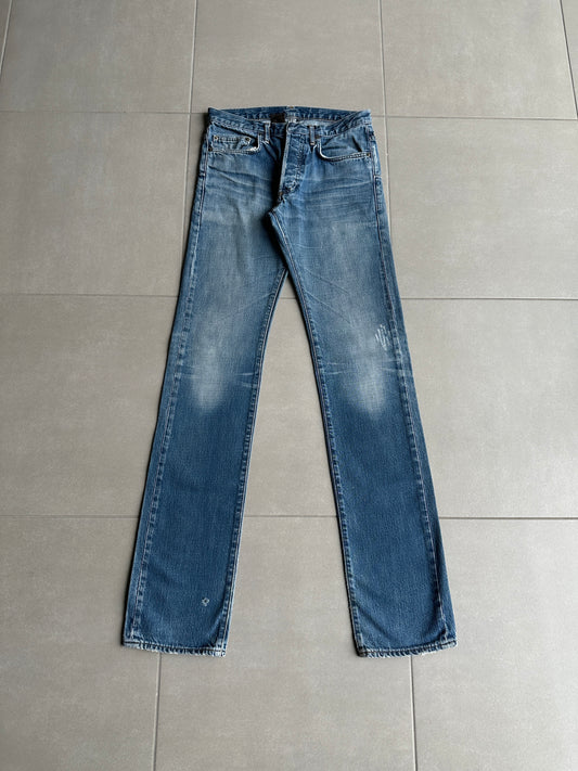 Dior homme AW06 washed clawmark jeans