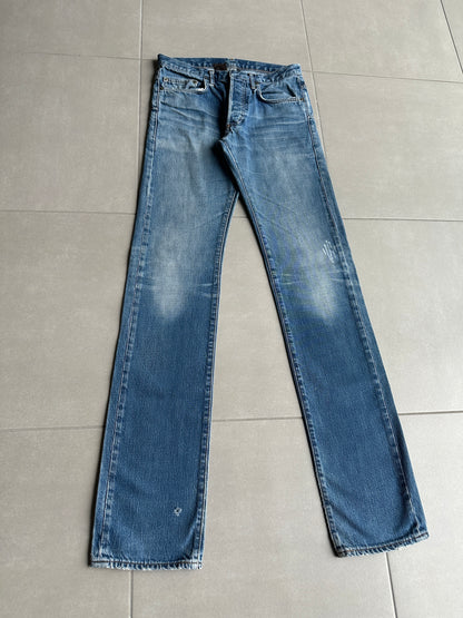 Dior homme AW06 washed clawmark jeans
