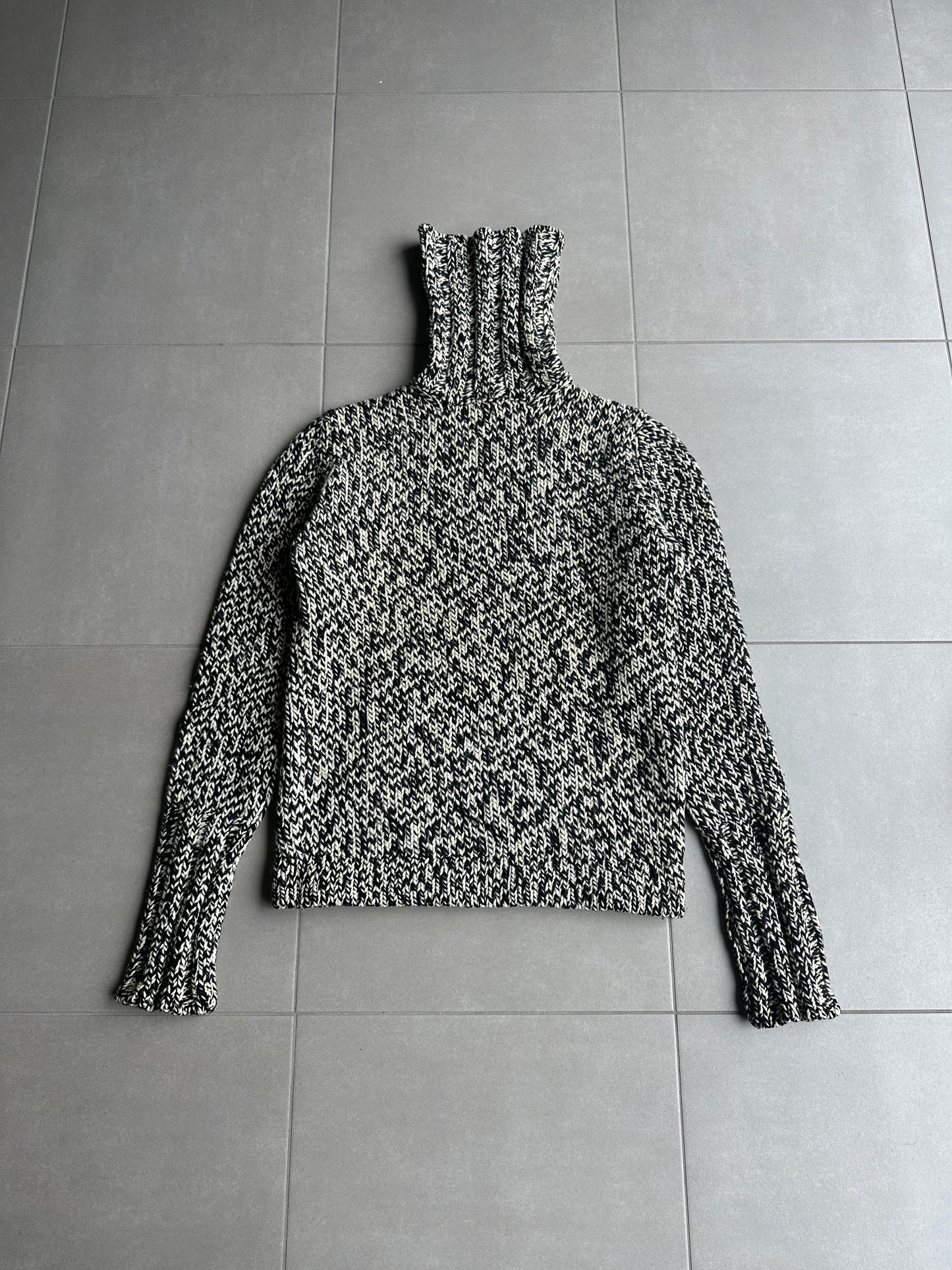 ディオール オム 02AW 「リフレクション」 マーブルタートルネック
