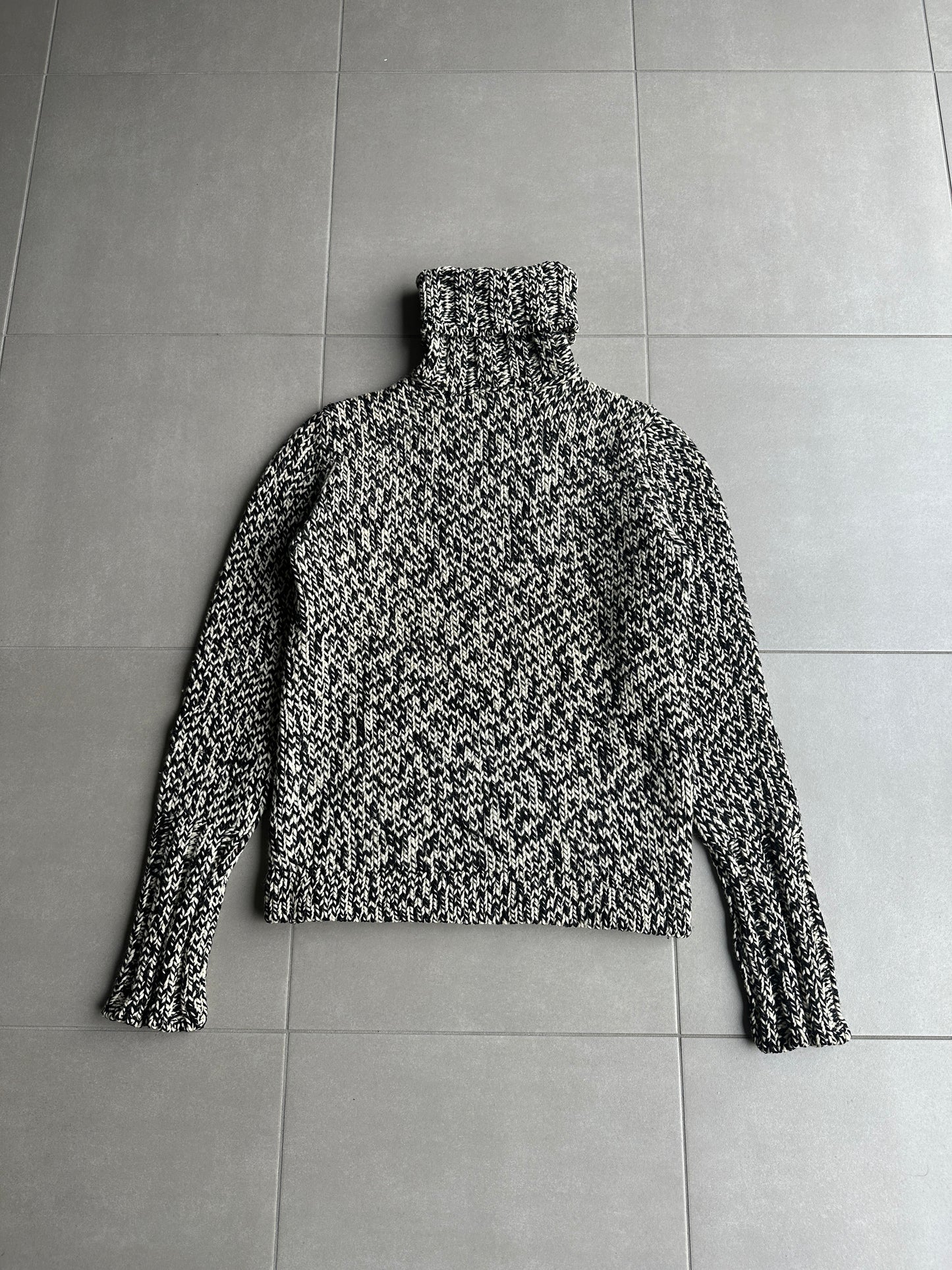 ディオール オム 02AW 「リフレクション」 マーブルタートルネック