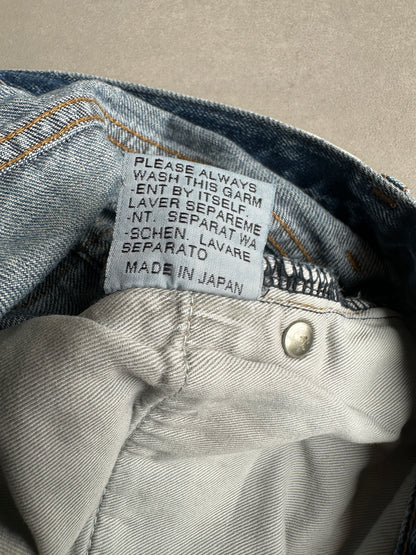 Dior homme AW06 washed clawmark jeans