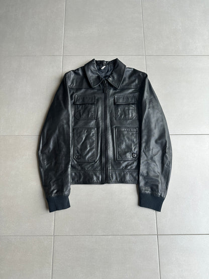 Dior Homme SS07 “We Look Good Together” 4-Pocket Leather jacket