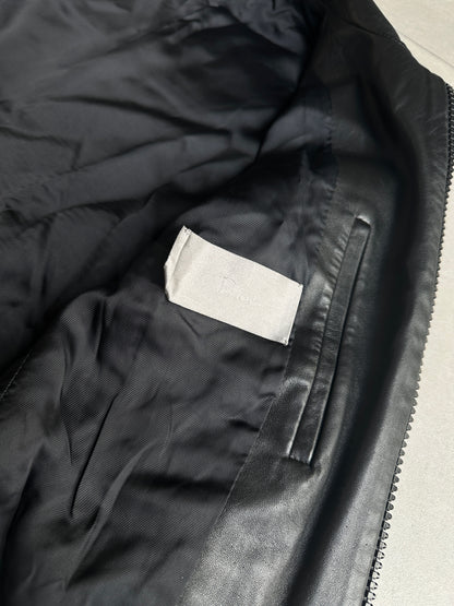 Dior Homme SS07 “We Look Good Together” 4-Pocket Leather jacket