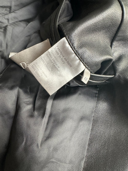 Dior Homme SS07 “We Look Good Together” 4-Pocket Leather jacket