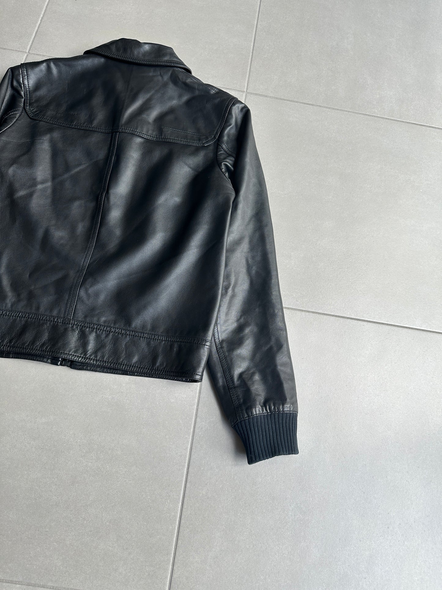 Dior Homme SS07 “We Look Good Together” 4-Pocket Leather jacket