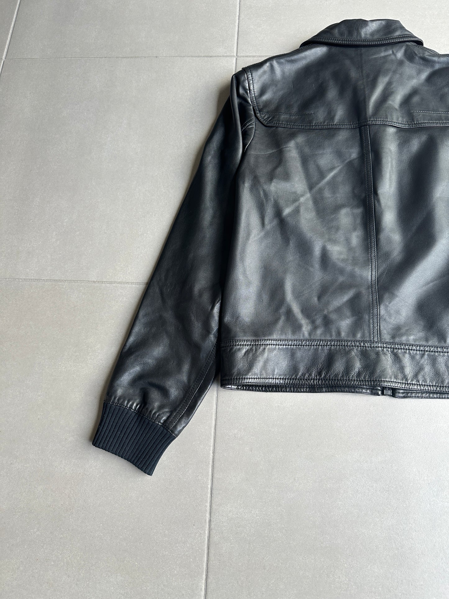 Dior Homme SS07 “We Look Good Together” 4-Pocket Leather jacket