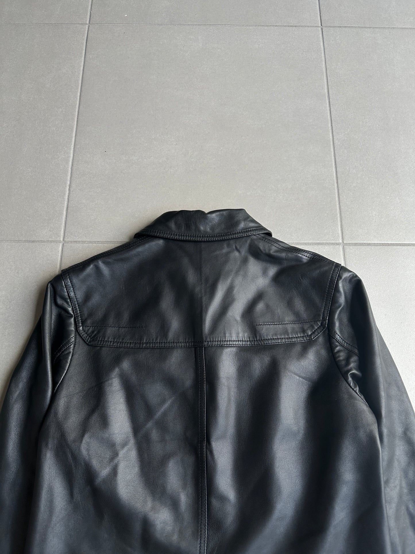 Dior Homme SS07 “We Look Good Together” 4-Pocket Leather jacket