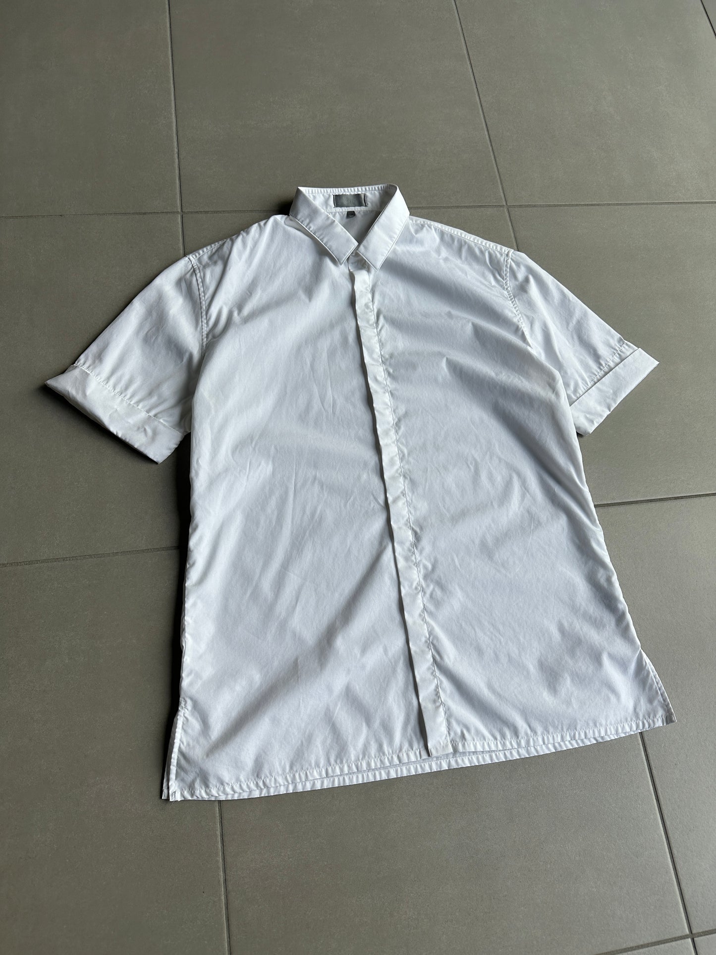 Dior Homme SS02 "Red/Boys don't cry" button up shirt