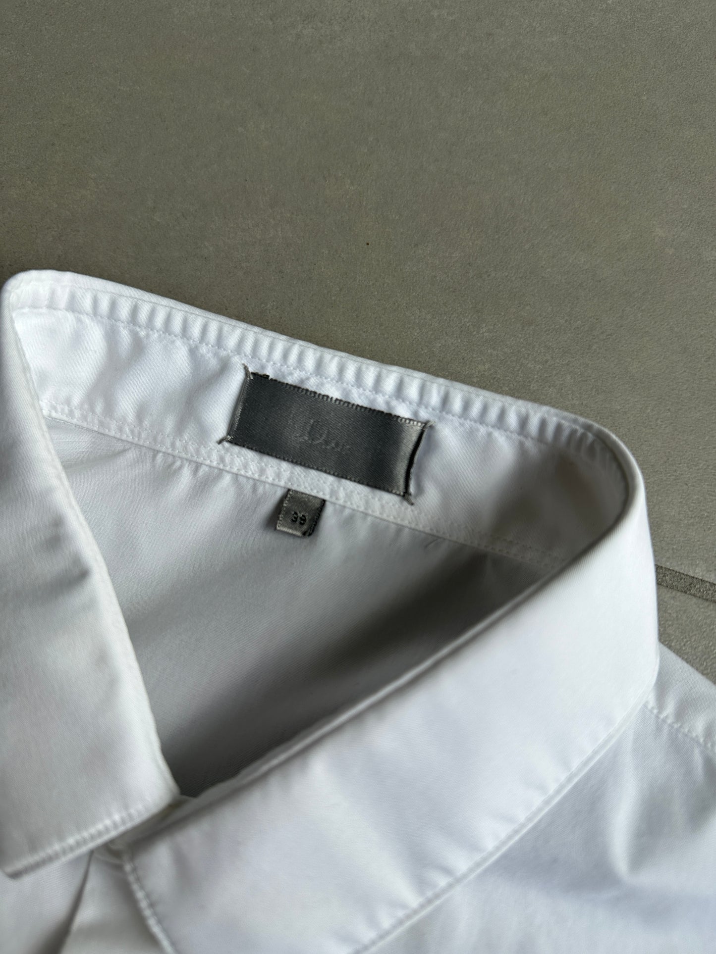 Dior Homme SS02 "Red/Boys don't cry" button up shirt