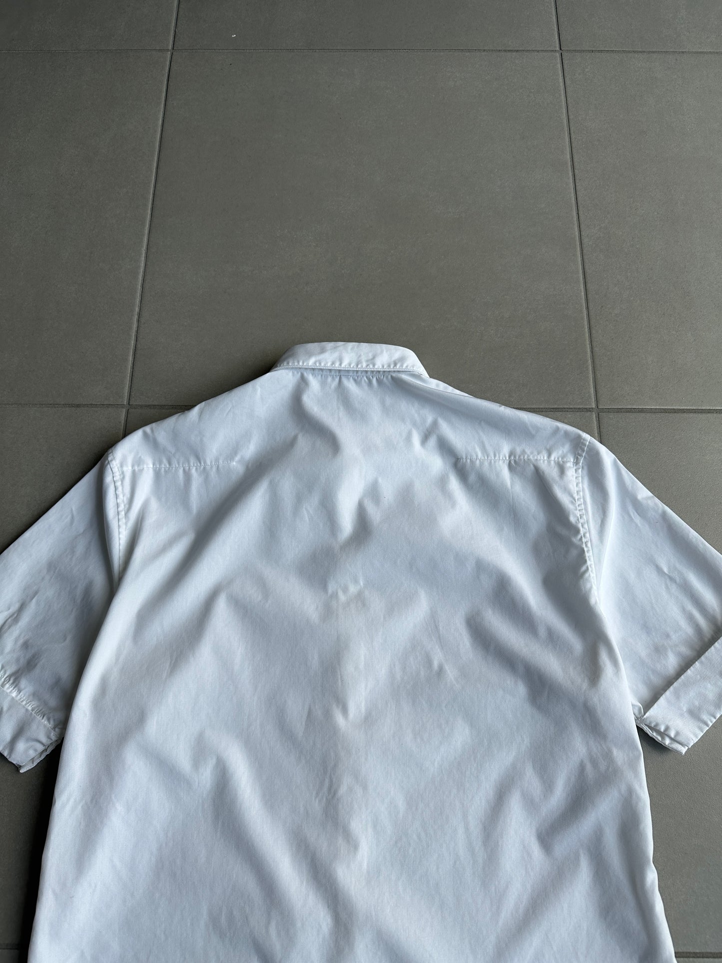 Dior Homme SS02 "Red/Boys don't cry" button up shirt