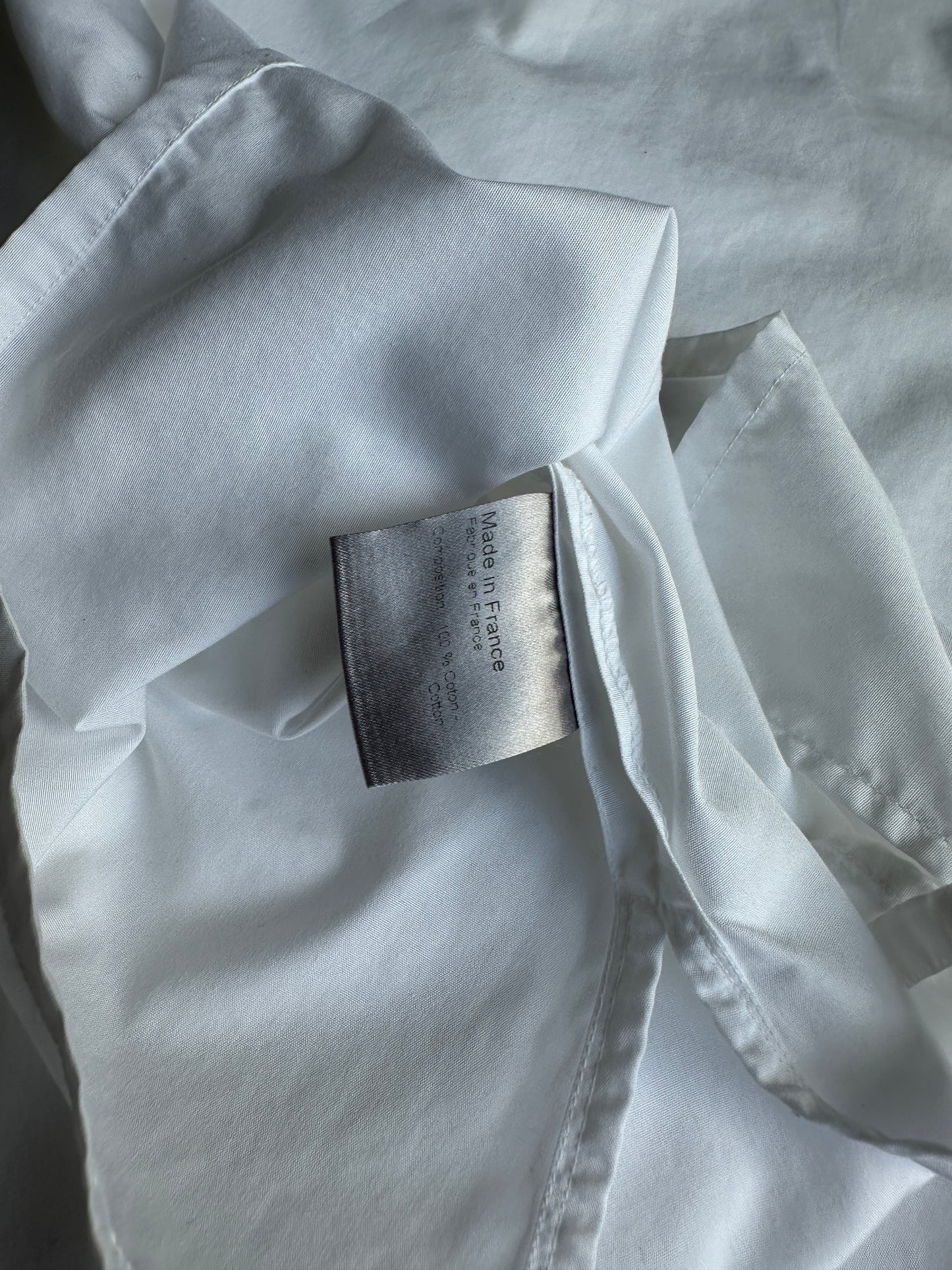 Dior Homme SS02 "Red/Boys don't cry" button up shirt
