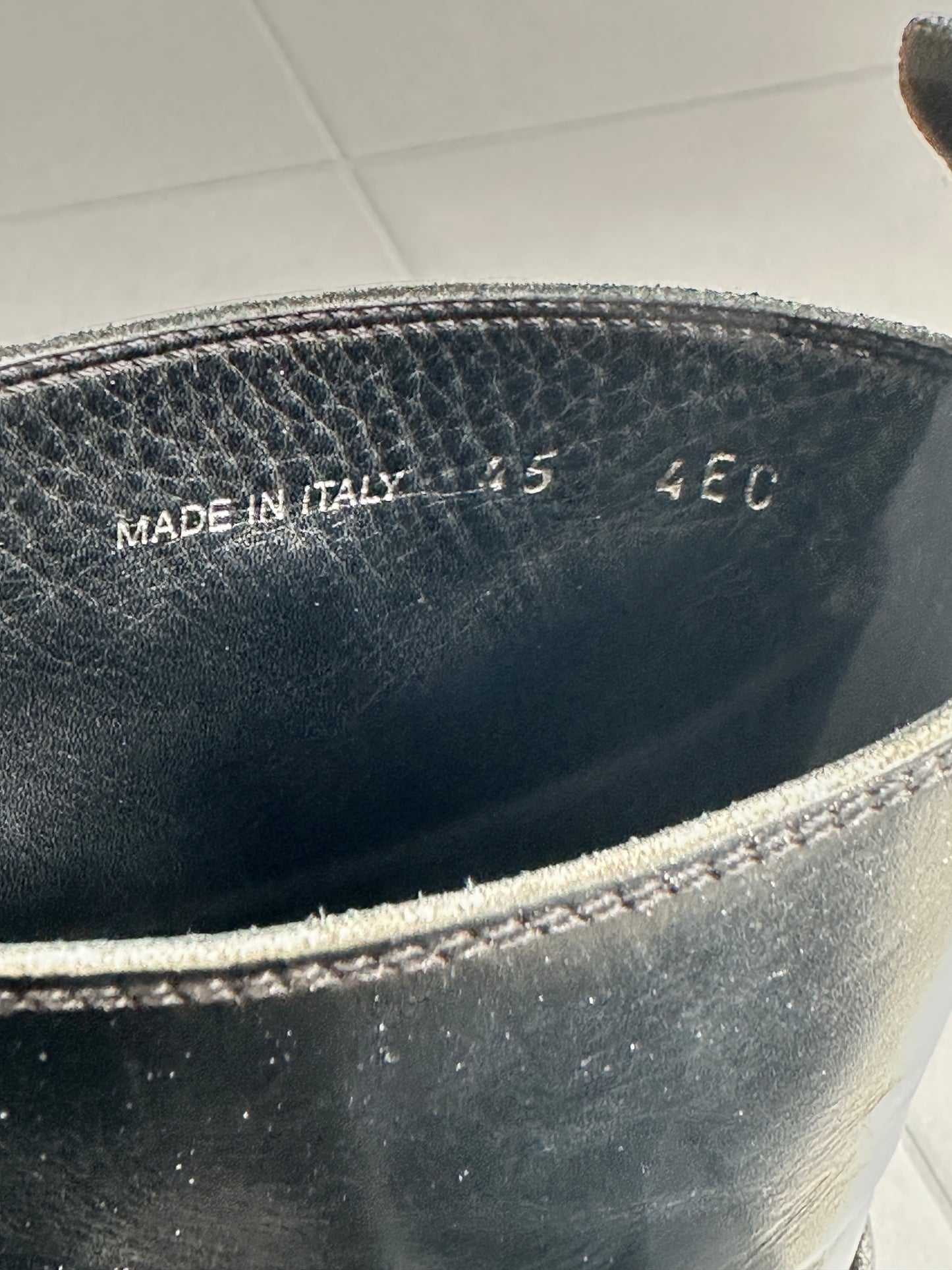 Dior Homme SS04 “STRIP” Buckle closure boots