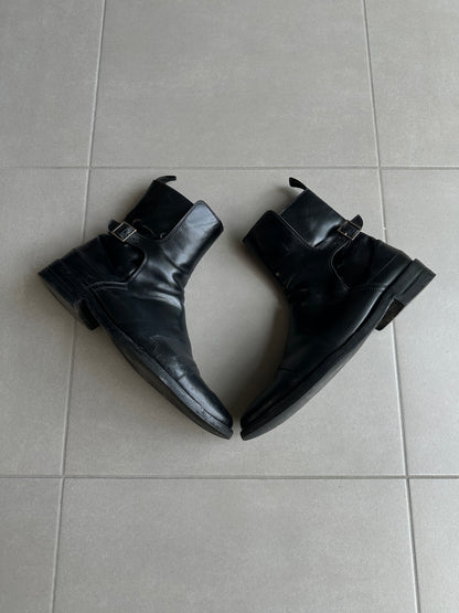 Dior Homme SS04 “STRIP” Buckle closure boots