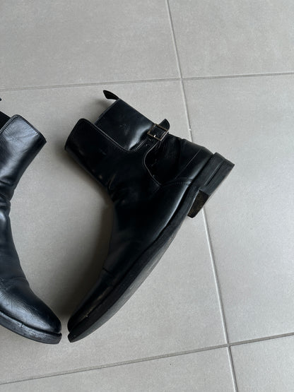 Dior Homme SS04 “STRIP” Buckle closure boots