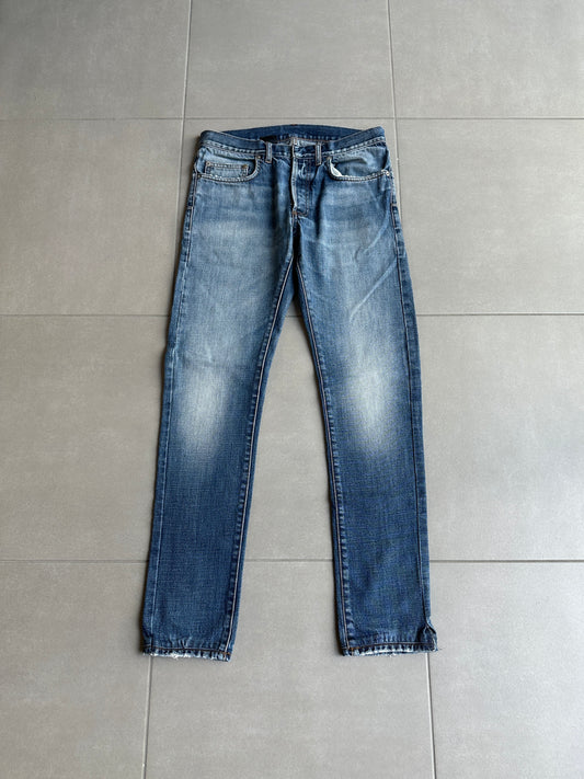 Dior Homme SS11 By KVA blue washed denim
