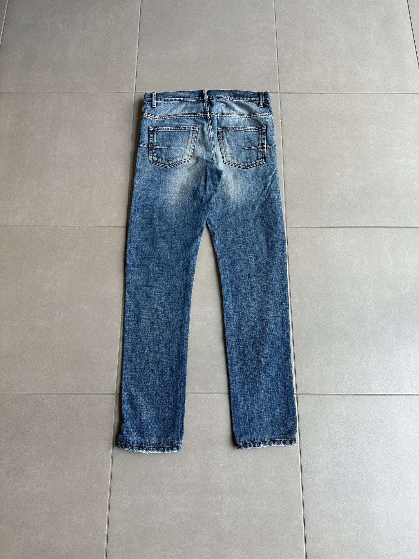Dior Homme SS11 By KVA blue washed denim