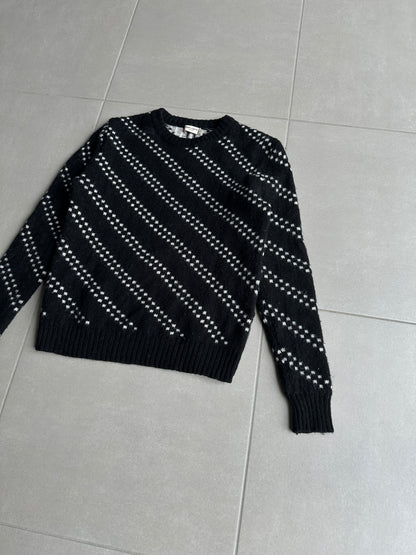 Saint Laurent Paris AW14 alpaca/wool crewneck sweater