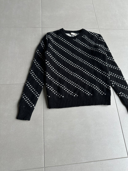 Saint Laurent Paris AW14 alpaca/wool crewneck sweater