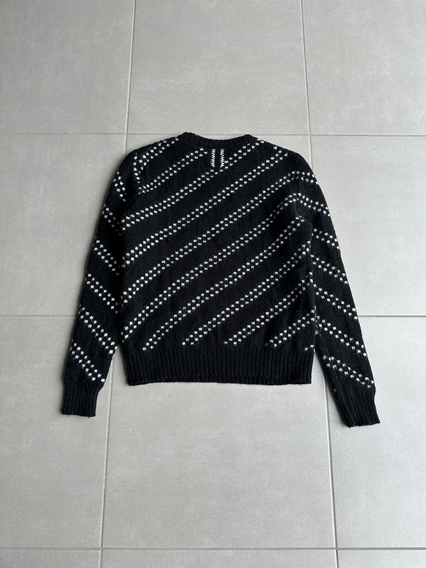 Saint Laurent Paris AW14 alpaca/wool crewneck sweater