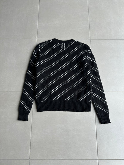 Saint Laurent Paris AW14 alpaca/wool crewneck sweater