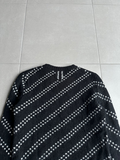 Saint Laurent Paris AW14 alpaca/wool crewneck sweater