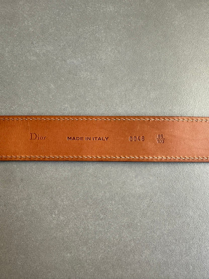 Dior Homme AW06 "These grey days" calfskin belt
