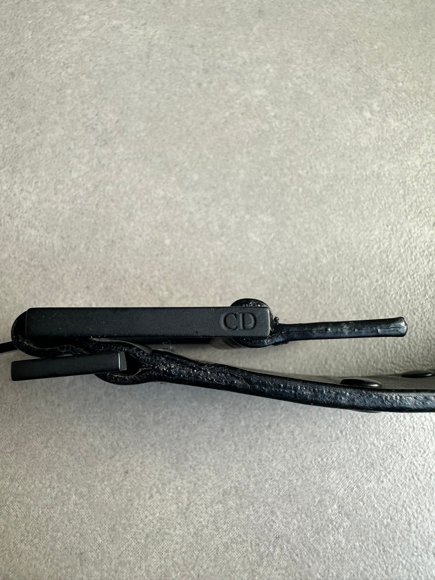 Dior homme SS04 "Strip" studded belt