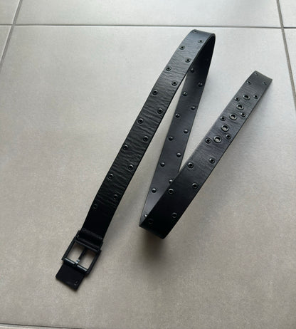 Dior homme SS04 "Strip" studded belt