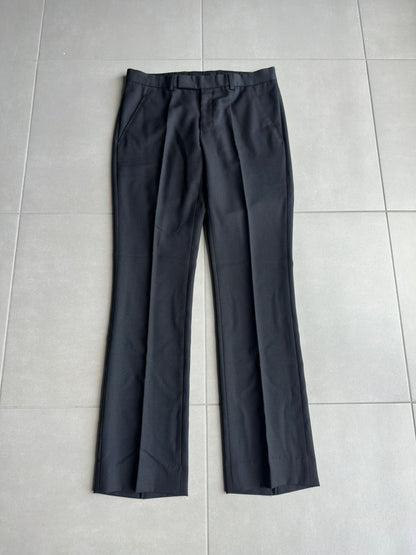 Dior Homme AW05 "in the morning" wool bootcut slacks