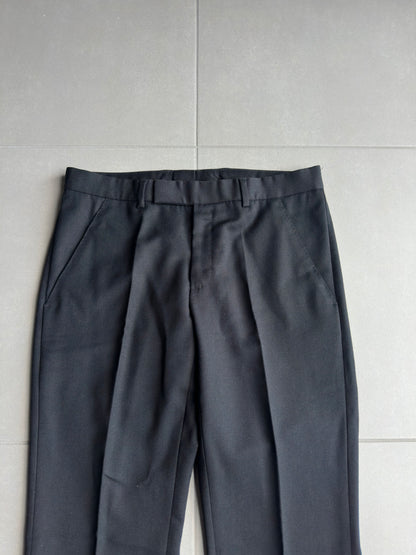 Dior Homme AW05 "in the morning" wool bootcut slacks